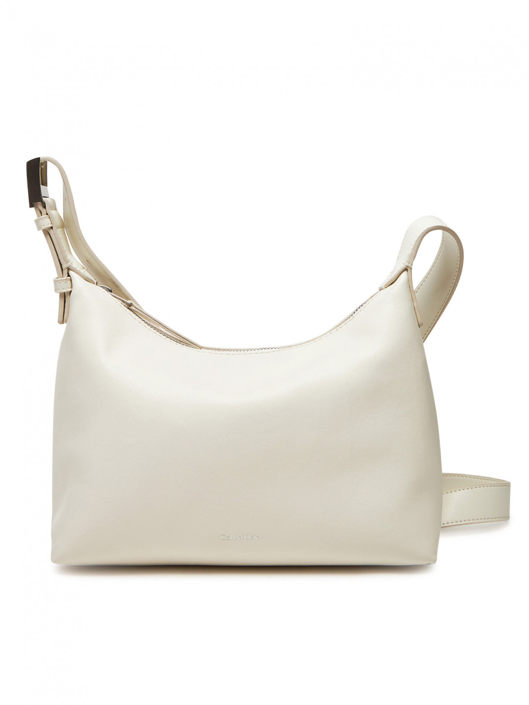 Calvin Klein Kabelka Hardware Strap Medium Crossbody K60K613028 Bílá